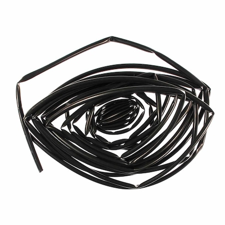 Handy Pack Heat Shrink Tube, Single Wall, 2:1 I.D. Shrink Ratio, Black, 1-1/2 in HP3510